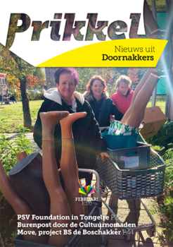 Met in dit nummer oa.   PSV Foundation in Tongelre | Burenpost door de Cultuurnomaden | Move, project BS de Boschakker