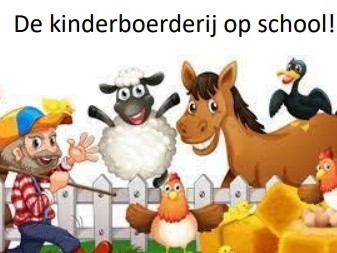 De kinderboerderij op school!